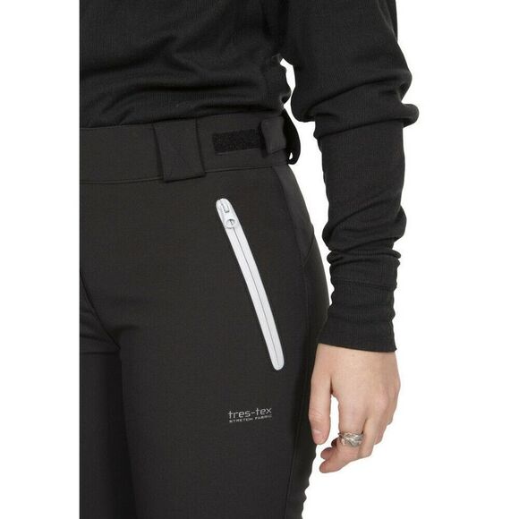 Trespass Womens/Ladies Lois Ski Trousers / Black - Picture 4 of 5